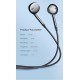 Навушники ESSAGER M15 3.5mm Earphone Black (EEJM15-XK01)