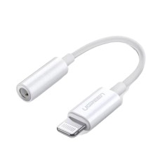 Адаптер UGREEN US212 Lightning to 3.5mm Headphone Jack Adapter (UGR-30759)