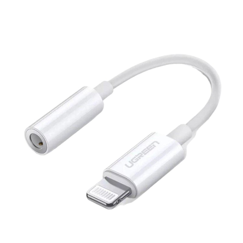 Адаптер UGREEN US212 Lightning to 3.5mm Headphone Jack Adapter (UGR-30759)
