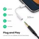 Адаптер UGREEN US212 Lightning to 3.5mm Headphone Jack Adapter (UGR-30759)