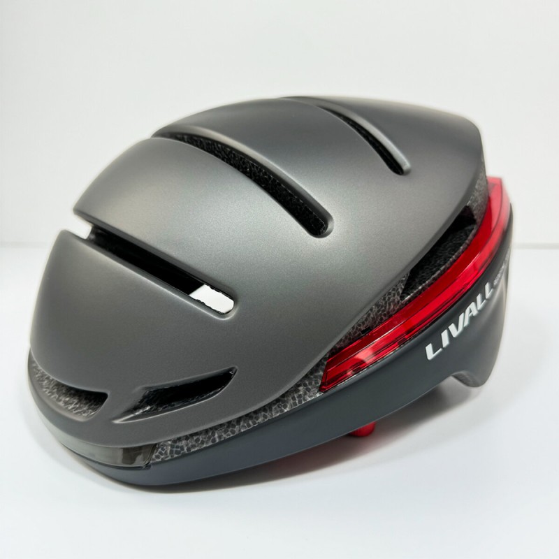 Захисний шолом Livall EVO21 (L) Dark Night (58-62см), передній та задній ліхтар поворотів та стопів, додаток, Bluetooth, пульт BR80 (LIV-LEVO21-5342)