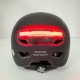 Захисний шолом Livall L23 (L) Dark Night (58-62см), сигнал поворотів та стопів, додаток, зйомний візор (пульт BR80 в комплекті не іде) (LIV-000L23-5310)