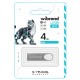 Flash Wibrand USB 2.0 Irbis 4Gb Silver (WI2.0/IR4U3S)