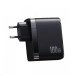 Мережевий зарядний пристрій USAMS-UC  Fast Charger Kit --UC Series (T44 100W 4 Ports GaN Fast Charger (EU)+ SJ524 U71 C To C 100W PD Cable 1.2m) (UCTZ01)