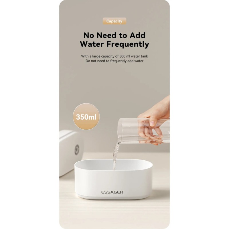 Зволожувачі повітря ESSAGER (color box）Spaceman humidifier White (EJSQ-YH02)