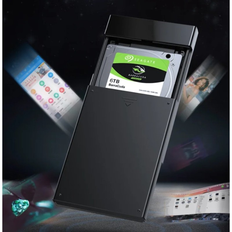 Зовнішній карман UGREEN US221 2.5 Inch Hard Drive Box(UGR-30847) (UGR-30847)