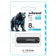 Flash Wibrand USB 2.0 Grizzly 8Gb Black (WI2.0/GR8P3B)