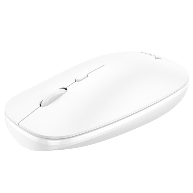 Миша Hoco GM15 Art dual-mode business wireless mouse White (6931474760586 )