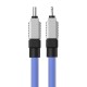 Кабель Baseus CoolPlay Series Fast Charging Cable Type-C to iP 20W 1m Blue (CAKW000003)