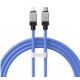 Кабель Baseus CoolPlay Series Fast Charging Cable Type-C to iP 20W 1m Blue (CAKW000003)