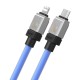 Кабель Baseus CoolPlay Series Fast Charging Cable Type-C to iP 20W 1m Blue (CAKW000003)
