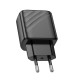 Мережевий зарядний пристрій HOCO CS22A Value single port PD30W charger Black (6942007609913 )