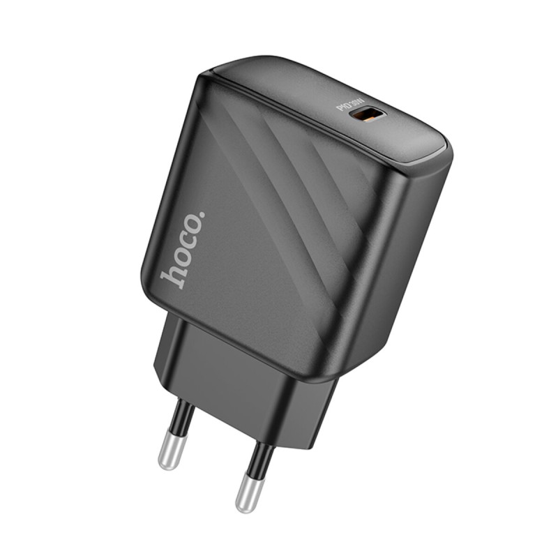 Мережевий зарядний пристрій HOCO CS22A Value single port PD30W charger Black (6942007609913 )