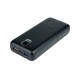 Зовнішній акумулятор XO PR185 20000mAh PD20W+QC22.5W with cable Type-C/Lightning Black (6920680831791)