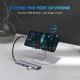 Хаб UGREEN CM136 USB Type C to HDMI + USB 3.0*3 + PD Power Converter (UGR-50209) (UGR-50209)