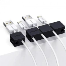 Органайзер для кабелів UGREEN LP208 Cable Holder Clips (3+1 Combination) (Black(UGR-70585) (UGR-70585)