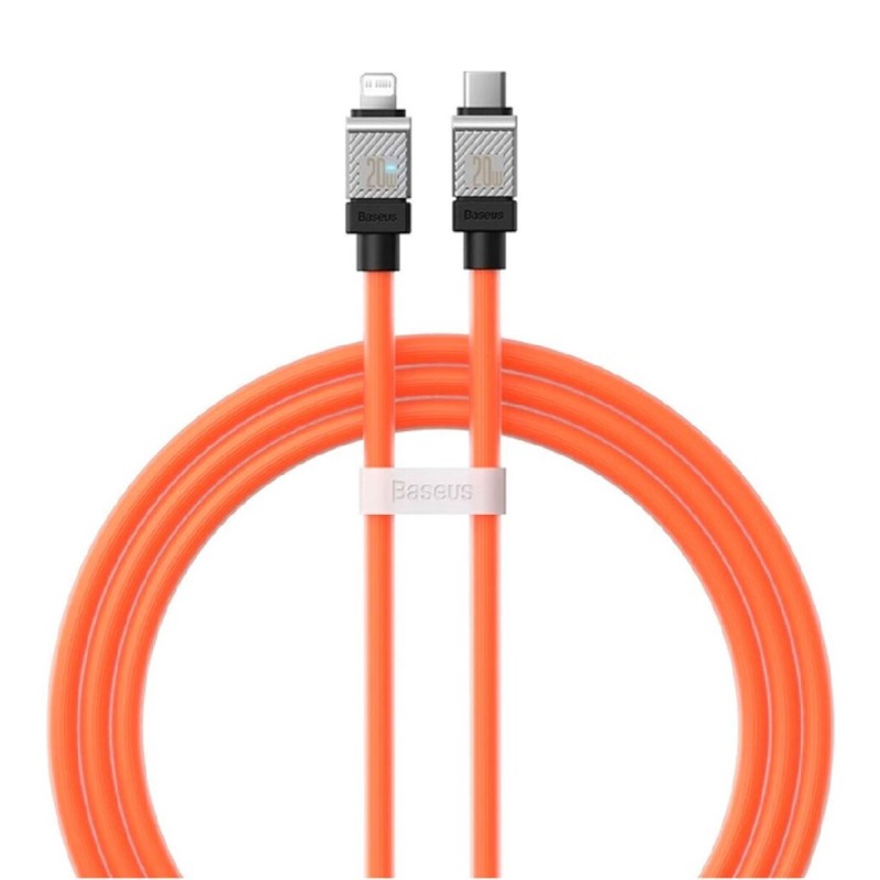 Кабель Baseus CoolPlay Series Fast Charging Cable Type-C to iP 20W 1m Orange (CAKW000007)