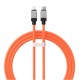 Кабель Baseus CoolPlay Series Fast Charging Cable Type-C to iP 20W 1m Orange (CAKW000007)