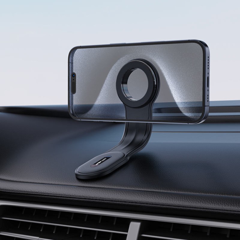 Тримач для мобiльного ACEFAST D19 Velcro in-car holder Black (6974316282747)