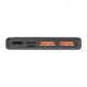 Зовнішній акумулятор Baseus Adaman Metal Digital Display Quick Charge Power Bank 10000mAh 22.5W Black (PPAD070001)