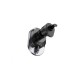 Тримач для мобільного з БЗП HOCO HW12 Guardian magnetic wireless fast charging car holder(air outlet) Black Gray (6942007613248)
