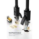 Кабель UGREEN NW102 Cat 6 U/UTP Lan Cable 3m (Black)(UGR-20161) (UGR-20161)