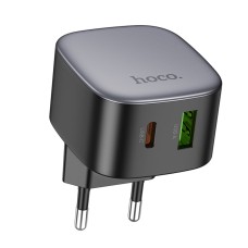 Мережевий зарядний пристрій HOCO CS32A Rise PD20W+QC3.0 charger Black (6942007617451 )