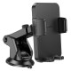 Тримач для мобільного HOCO H37 Cheetah car holder(center console) Black (6942007617192 )