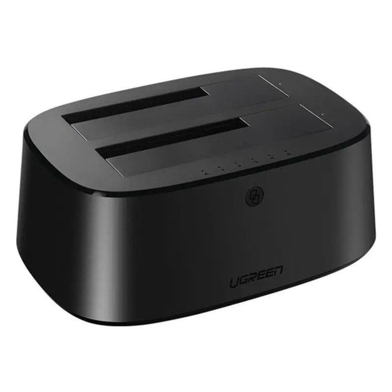 Док-станція UGREEN CM198 USB 3.0 to SATA Dual-Bay Hard Drive Duplicator/Cloner EU(UGR-50857) (UGR-50857)