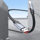 Кабель HOCO U119 USB to Type-C 5A, 1.2m, nylon, aluminum connectors, Black (6942007605007)