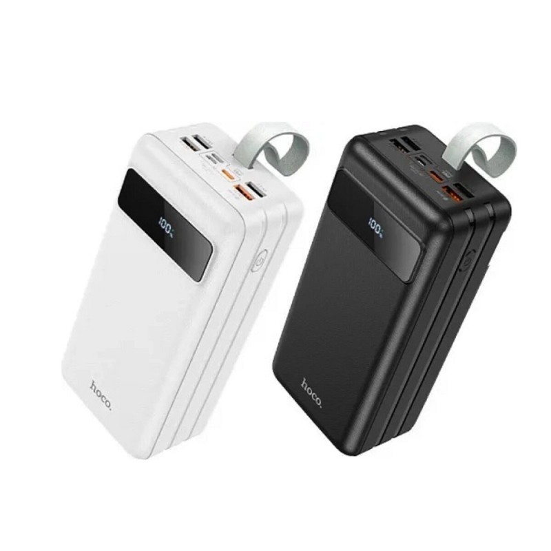 Зовнішній акумулятор HOCO J86B Electric 22.5W fully compatible power bank(60000mAh) White (6931474771759)