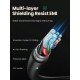 Кабель UGREEN US154 USB-C Male to USB 3.0 A Female Cable (Black)(UGR-30701) (UGR-30701)