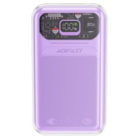 Зовнішній акумулятор ACEFAST M2-20000 Exploration series 30W fast charging power bank Purple Alfalfa (6974316282037)