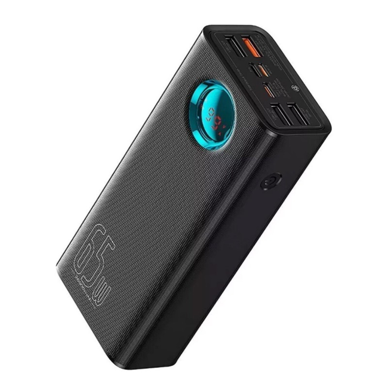 Зовнішній акумулятор Baseus Amblight Digital Display Fast Charge Power Bank 26800mAh Cluster Black (P10022402113-00)