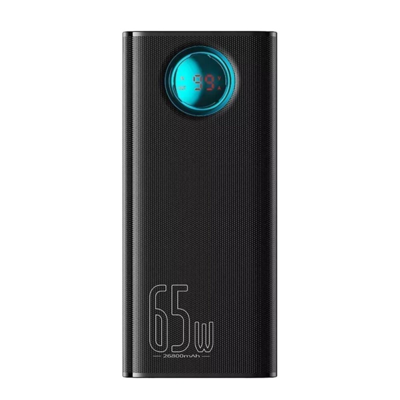 Зовнішній акумулятор Baseus Amblight Digital Display Fast Charge Power Bank 26800mAh Cluster Black (P10022402113-00)