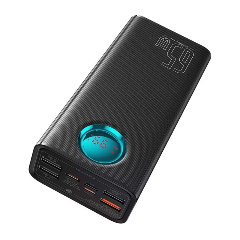 Зовнішній акумулятор Baseus Amblight Digital Display Fast Charge Power Bank 26800mAh Cluster Black (P10022402113-00)