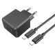 Мережевий зарядний пристрій HOCO CS13A Ocean single port PD20W charger set(Type-C to Type-C) Black (6942007603843 )
