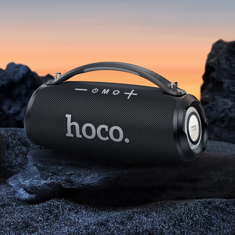 Портативна колонка HOCO HA4 Surge outdoor BT speaker Black (6942007612265 )