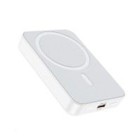 Зовнішній акумулятор BOROFONE BJ25 Plus Reach PD20W magnetic wireless fast charging power bank(10000mAh) White (6941991105326)