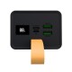 Зовнішній акумулятор XO PR130 40000mAh PD20W+USB QC 22.5W Black (6920680876846)
