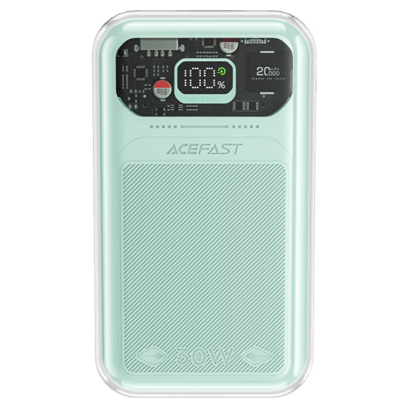 Зовнішній акумулятор ACEFAST M2-20000 Exploration series 30W fast charging power bank Mountain Mist (6974316282051)