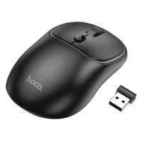 Миша Hoco GM25 Royal dual-mode business wireless mouse Dark Night Black (6942007608527 )