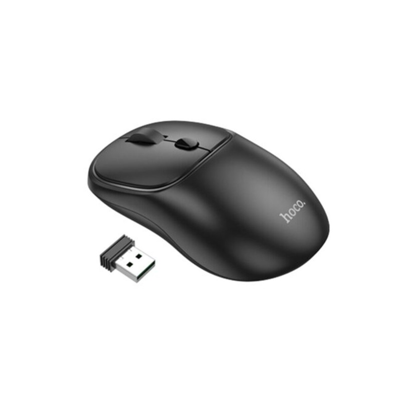 Миша Hoco GM25 Royal dual-mode business wireless mouse Dark Night Black (6942007608527 )