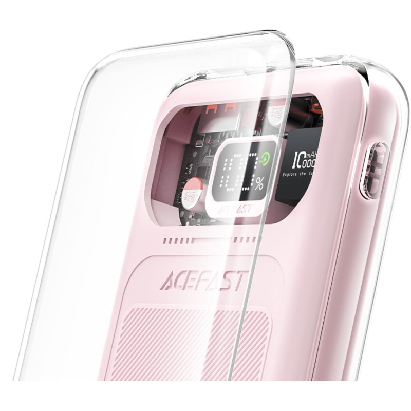 Зовнішній акумулятор ACEFAST M1-10000 Exploration series 30W fast charging power bank Cherry blossom (6974316282006)