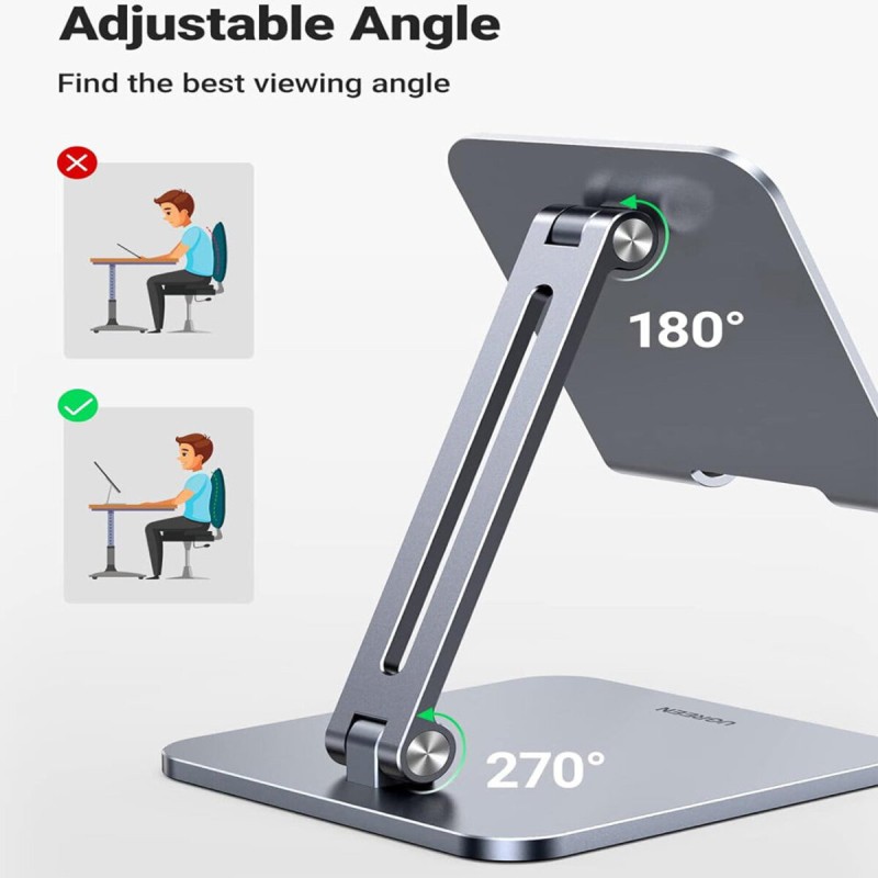 Підставка для планшета UGREEN LP134 Foldable Metal Tablet Stand(UGR-40393) (UGR-40393)