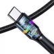 Кабель Usams US-SJ538 U76 Type-C to Lightning PD 20W Fast Charging & Data Cable 1.2m Black (SJ538USB01)