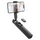 Селфі-монопод HOCO K18 Wave four-leg live broadcast holder Black (6931474770707)