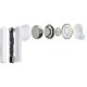 Бездротові навушники UGREEN WS106 HiTune T3 Active Noise-Cancelling Wireless Earbuds (White)(UGR-90206) (UGR-90206)