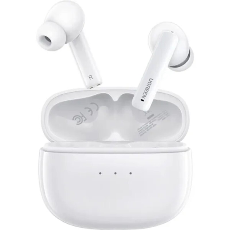 Бездротові навушники UGREEN WS106 HiTune T3 Active Noise-Cancelling Wireless Earbuds (White)(UGR-90206) (UGR-90206)