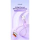 Кабель Usams US-SJ636 6A Type-C Fast Charging & Data Cable with Colorful Light --XM Series (SJ636USB01)
